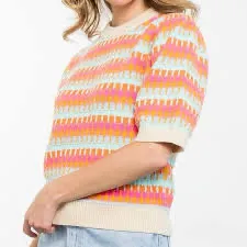 THML Boutique Colorful Top - Image 3