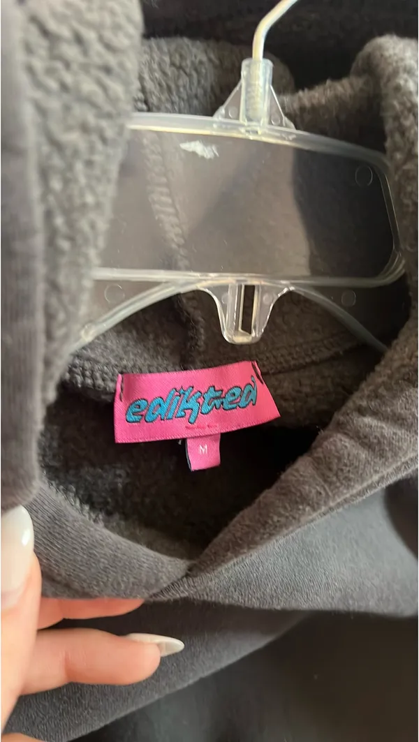 Edikted Bonnet Bow Detail Hoodie  - Image 4