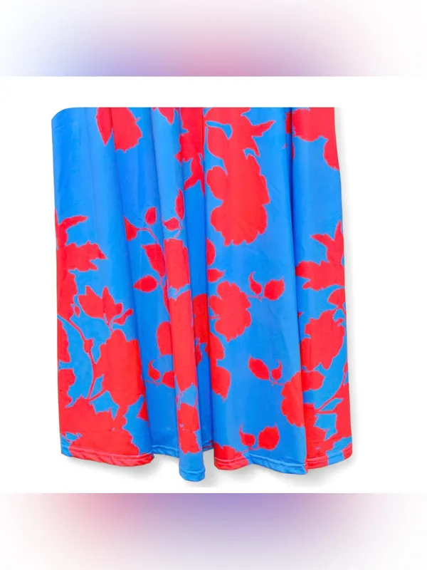 Amazon Women’s 2 piece Floral Print Crop Top & Maxi Size Small - Image 11