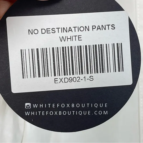 White Fox Boutique No Destination Cargo pants SZ S - Image 7