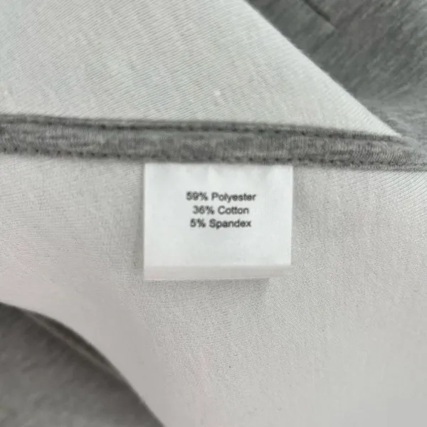 Peter Millar women’s gray jersey knit sleeveless open front vest size XL - Image 3