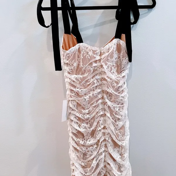 For Love And Lemons White Lace Mini Dress - Image 5