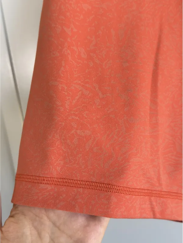 Lululemon Wunder Train High-Rise Short 6” Crunch Coral Everlux Bike Shorts 12 - Image 11