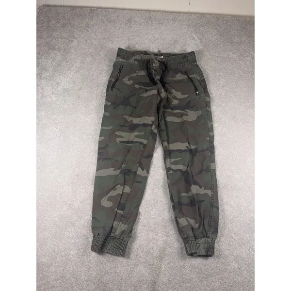 Aritzia TNA Alix Pant High-waisted Elastic Cuff Camo Joggers Size Medium - Image 2
