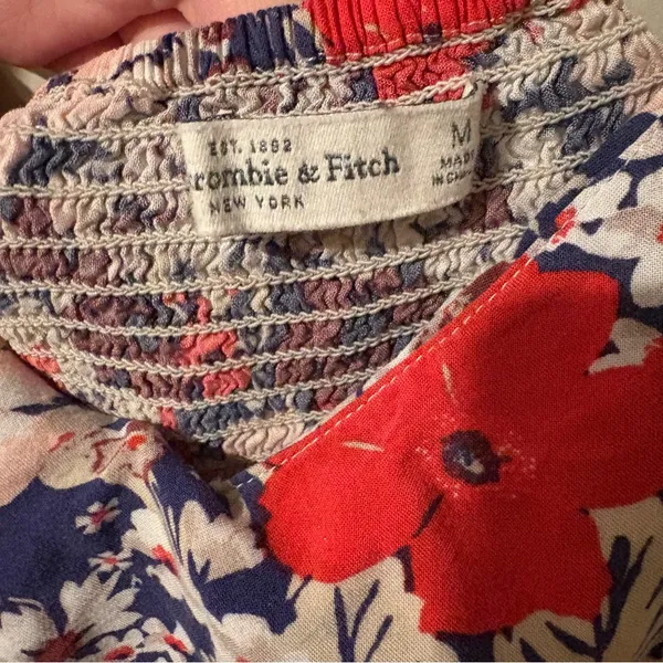 Abercrombie & Fitch Floral Mini Dress | Size: Medium - Image 4