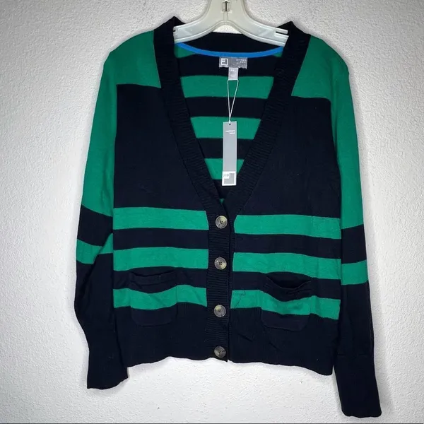 JcPenney Cashmere Blend Cardigan Sweater nwt - Image 2