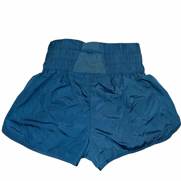 Free People Movement Turquoise Blue By The Way Home Athletic Shorts Small - Image 6