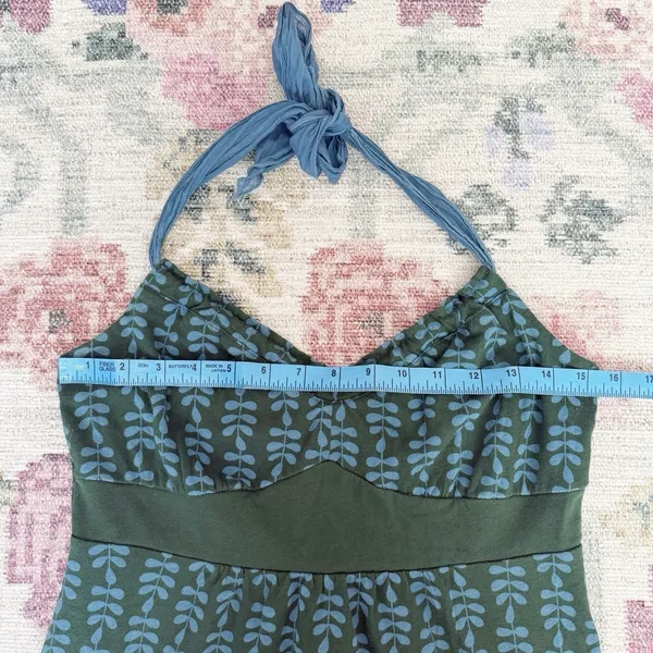 Vintage American Eagle Y2K Babydoll Halter Top Medium Bohoh 2010s Bella Swan - Image 6