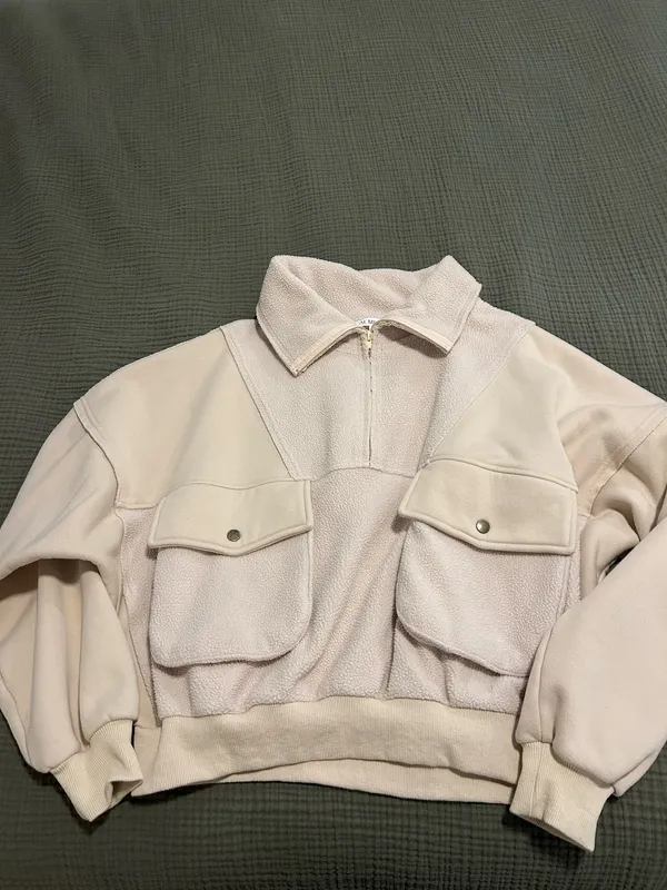 Women's Cream Half - Image 2