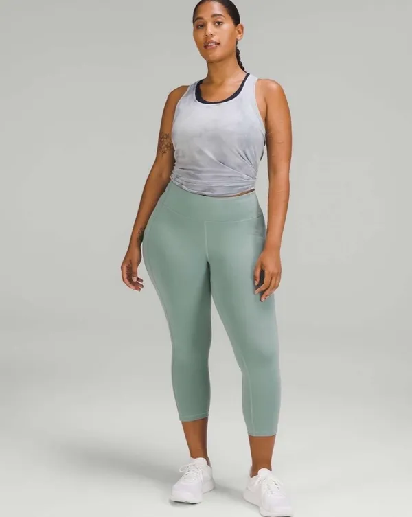 Lululemon Invigorate High-Rise Crop 23" Misty Glade 8 - Image 7