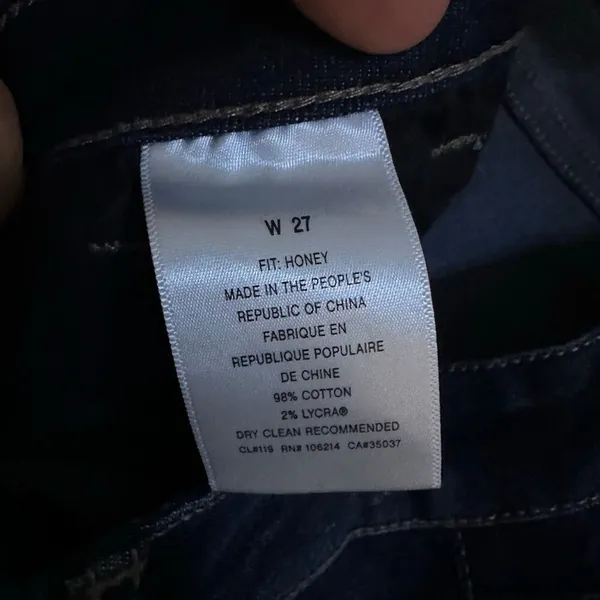 Joe’s Honey dark wash jeans 27 - Image 6