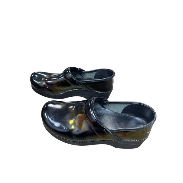 Dansko Womans Black walking nursing all day wear clogs Sz 8 SKU 9629 - Image 4