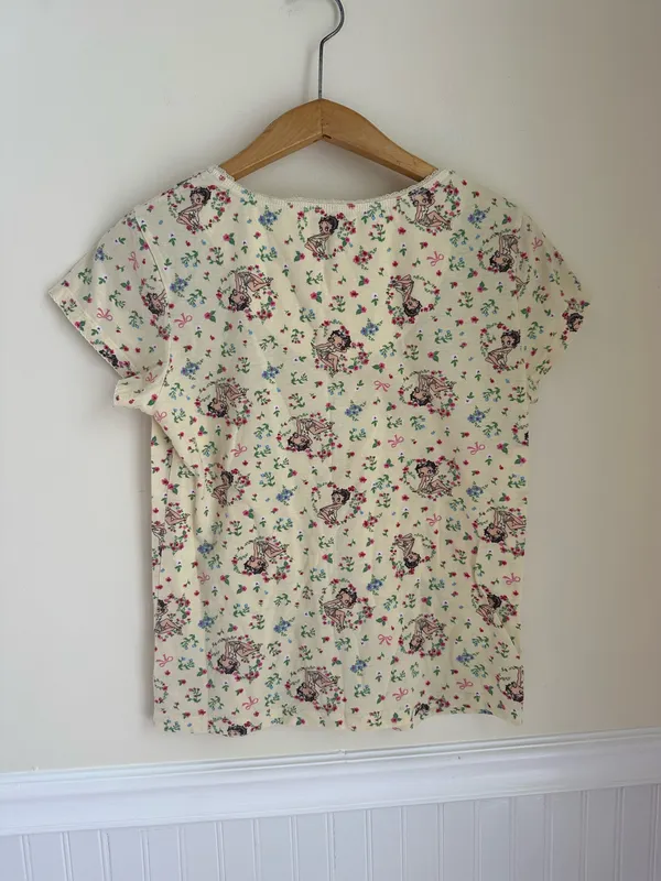 Betty Boop Floral PJs  - Image 5