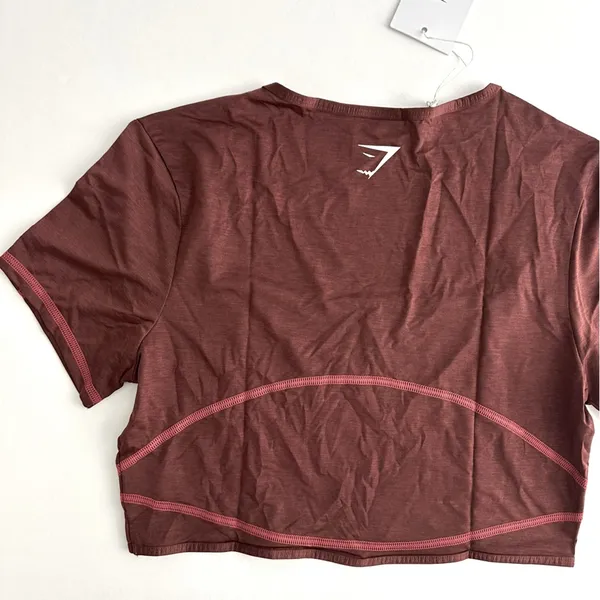 Gymshark L Stitch Feature Crop Top - Image 5
