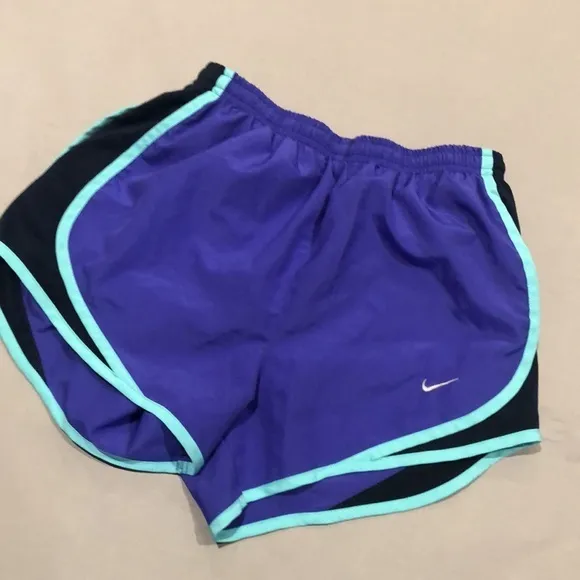 Nike blue drifit running shorts - Image 2