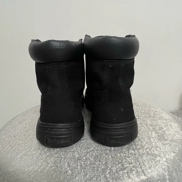 Timberland Women’s Size 5.5 / EU 36)W Black Nubuck Lace-Up Boots (/Box(B44)✨✨ - Image 4