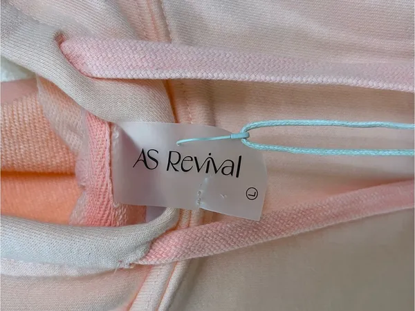 NEW Altar’d State AS Revival Peach Lace Hoodie Size Large NWT - Image 5