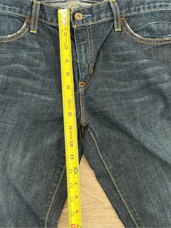 Gap 1969 Long & Lean Jeans Women’s 6 Dark Wash Bootcut Flare Stretch - Image 7