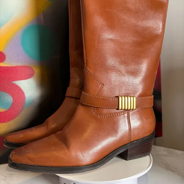 Vince Camuto Women's MELISE Knee High Brown Boot Size 7.5 - Image 6