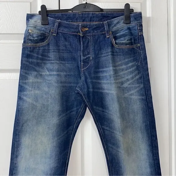 H&M Mens Blue Jeans(Size 33/32) - Image 3