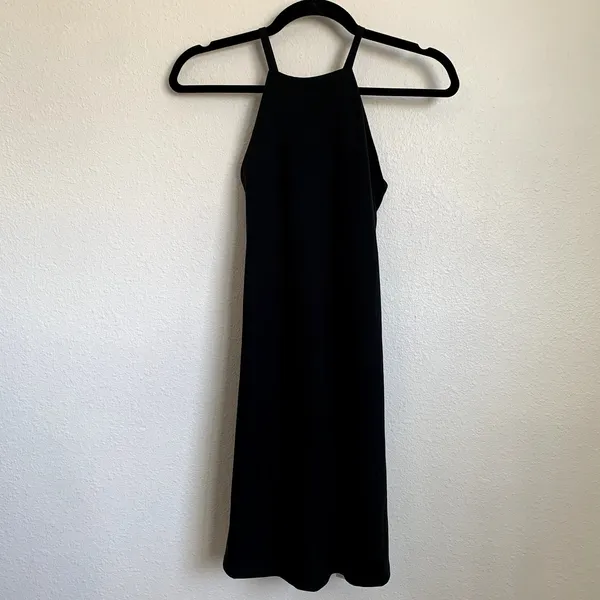 NWT Madewell Sz XXS Flex Fitness Athletic‎ Dress in True Black - Image 2
