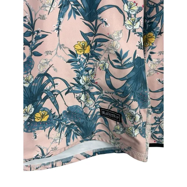 BlackStrap Floral Performance Top Women’s L USA Made Sun Shirt UPF Base Layer - Image 4