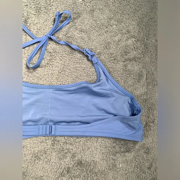 Aerie Blue Women's Swim Top scoop XXL - Image 6