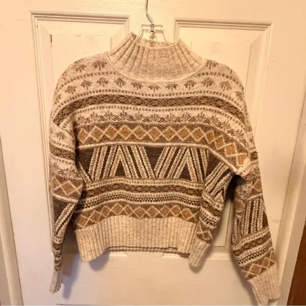 Marled Wool Blend Sweater Size XS - Image 4