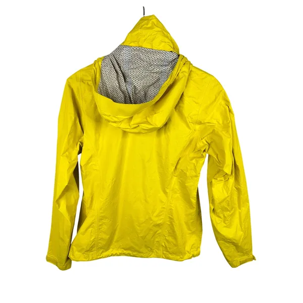 Mountain Hardwear Womens size Small Plasmic Ion Rain Jacket Yellow 1572591 - Image 2