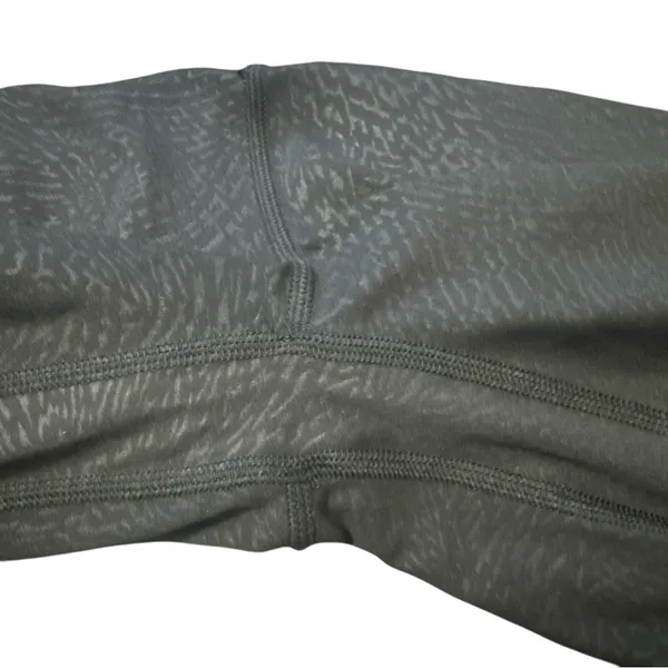 Lululemon Align High Rise Black Emboss Leggings - Image 6