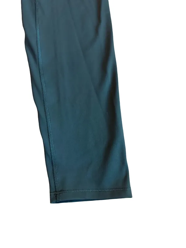 NikeSKIMS Dark Teal Matte Leggings High Waist Inch Workout Way Large Women's NWT - Image 4