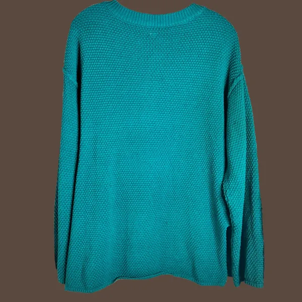 NWOT‎ Gorgeous Teal sweater Sz small Green - Image 2