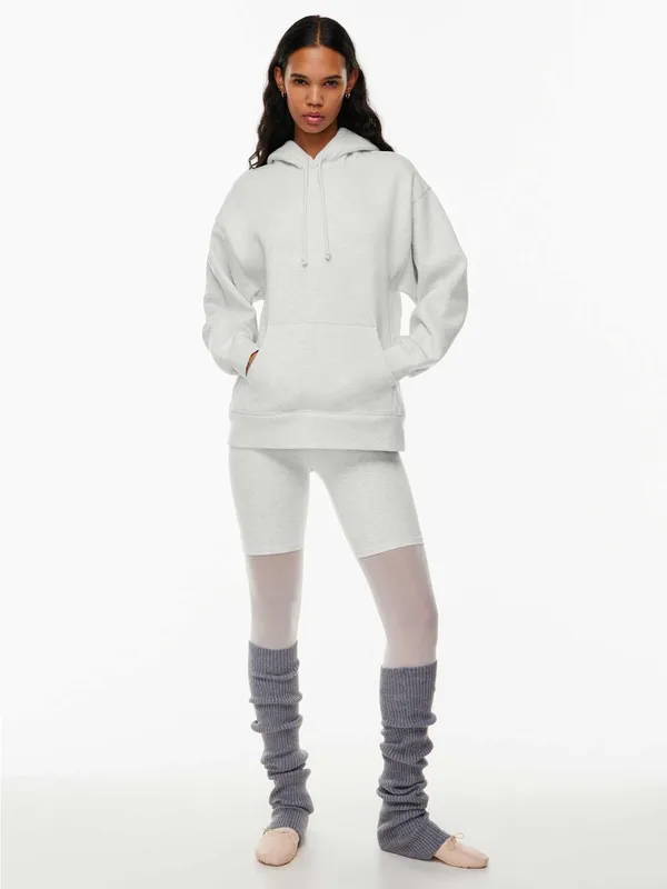 TNA Light Gray Pullover Hoodie Size Small - Image 8