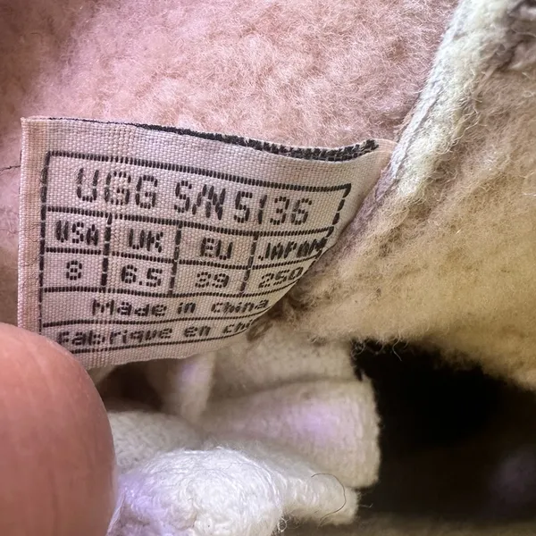 UGG Women's Light Tan Shearling-Trim Ankle Boot - Image 8