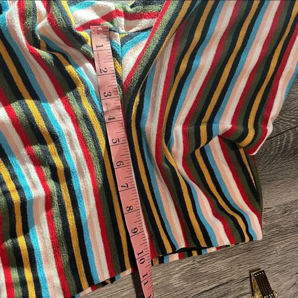 Urban Outfitters Striped Wide Leg Cropped Pants – XS | Retro Statement - Image 11