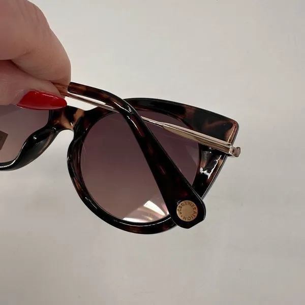 NWT BCBGeneration 1028 651 Womens Cat Eye Full‎ Rim Sunglasses Blush Demi - Image 5