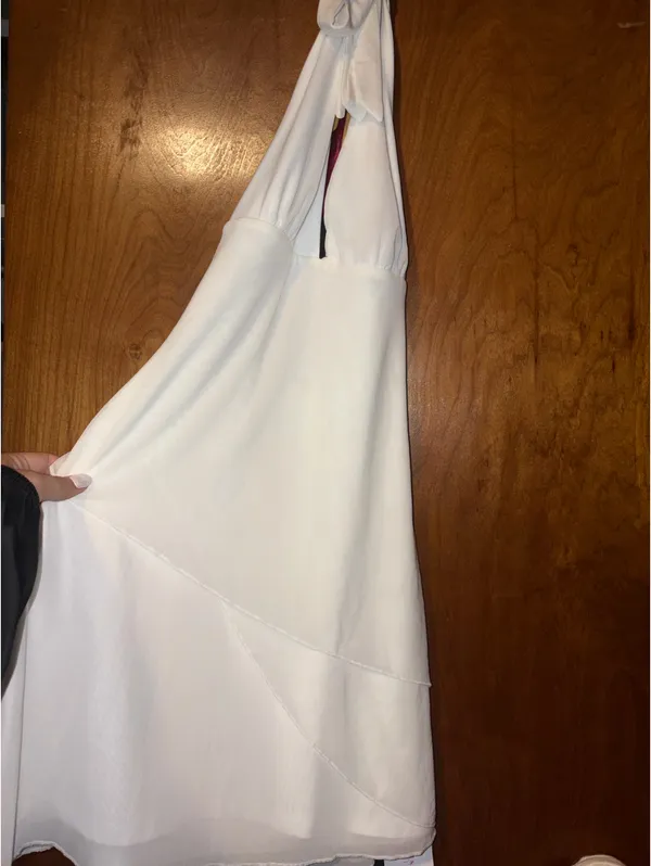 White Mini Dress - Image 3