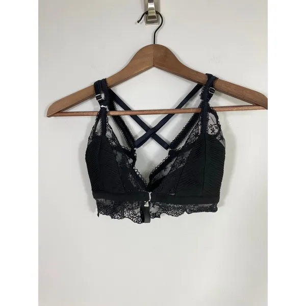 For Love & Lemons Skivvies Laurel Bralette- Small - Image 8