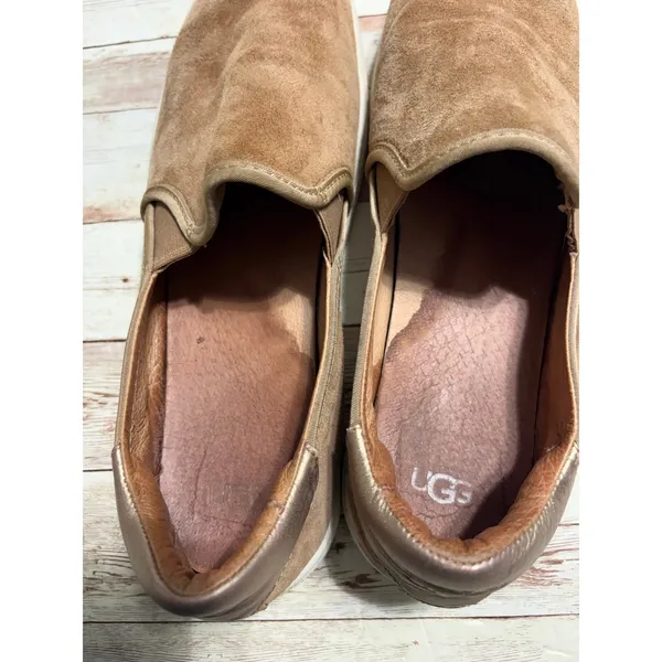 UGG Cas Slip-On Suede Sneakers Women's Size 11 - Image 6