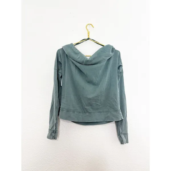 Free People We The Free Not The Same Tee Medium NWT Long Sleeve Off Shoulder - Image 12