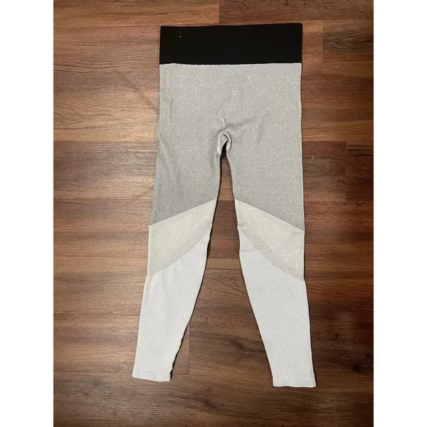 Aerie Leggings Womens Seamless High Rise Colorblock Workout Leggings - Image 4