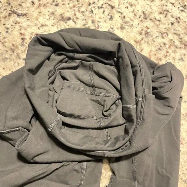 Lululemon Align Wide-Leg Super-High-Rise Crop Graphite Grey Nulu Pants Size 4‎ - Image 7