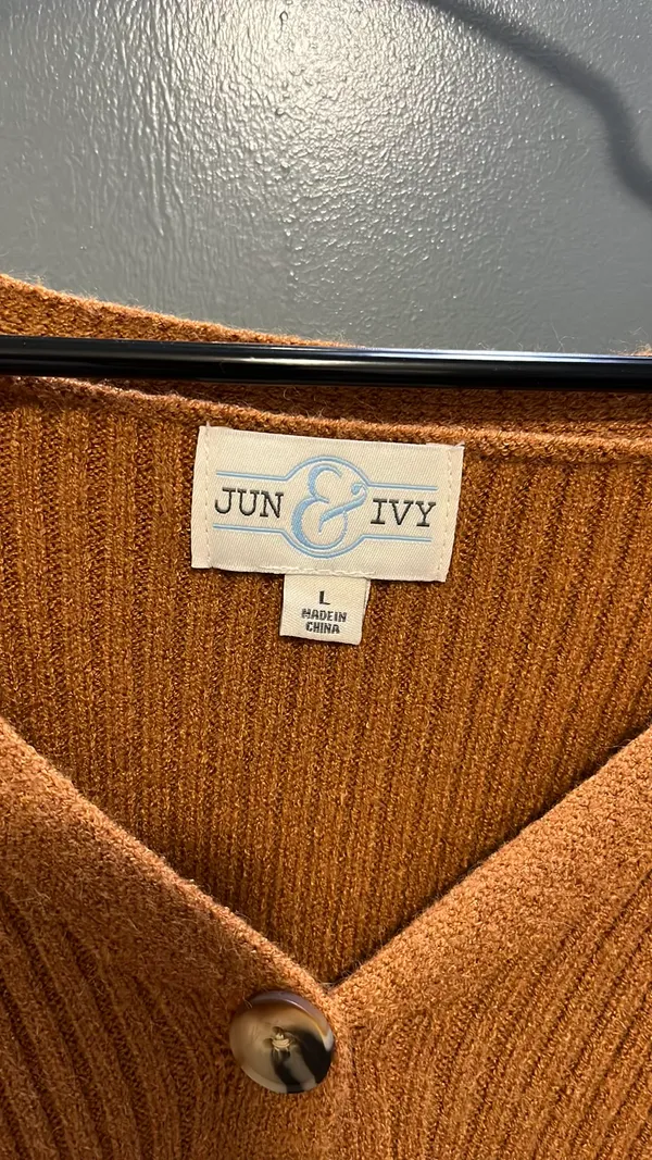 Francesca's Orange sweater - Image 3