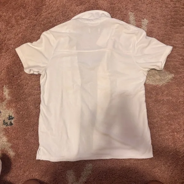 Aritzia Tna Newcastle Shirt Terrycloth White Women’s Medium Cozy Short Sleeve - Image 6