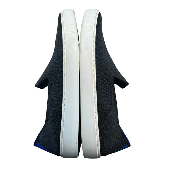 Rothy's Womens‎ The Sneaker Black Solid Slip On Knit Casual Eco Friendly Size 9 - Image 6