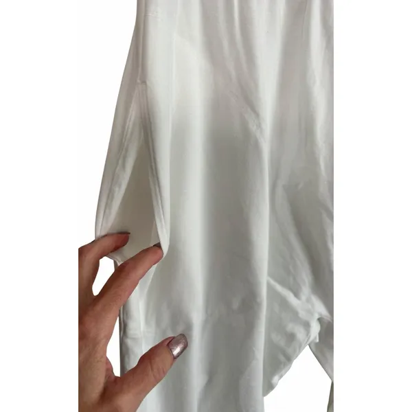Free People FP Beach Harem Pants Drawstring White Women's Size Large - Image 8