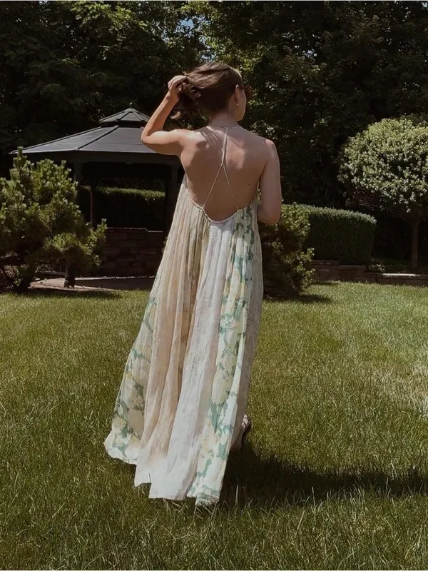 Zara Patchwork Maxi dress - Image 4