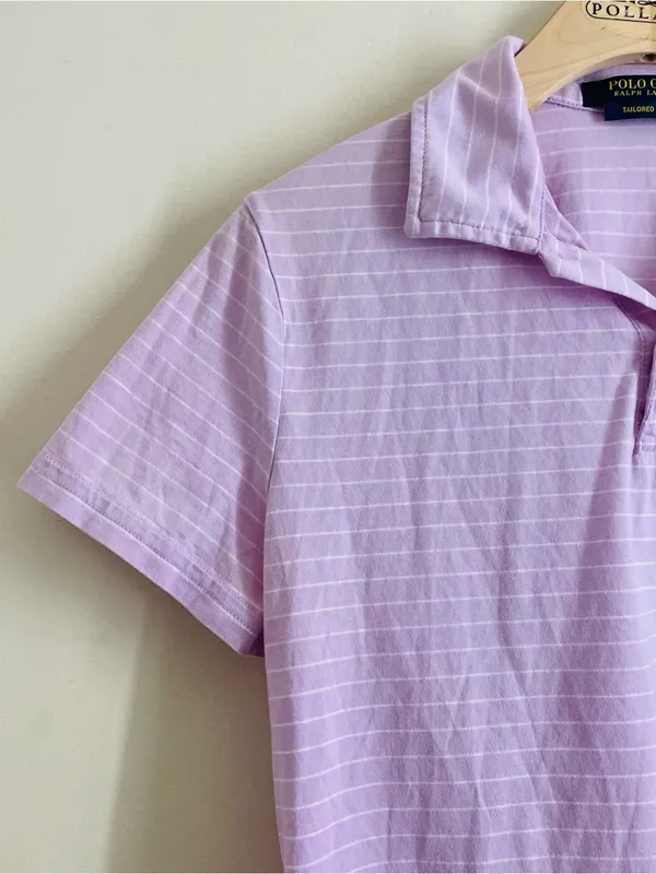Polo Golf Ralph Lauren Nantucket Sankaty Head Golf Club Polo size M Lavender - Image 4