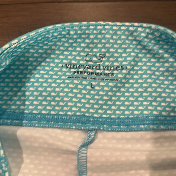 NWT Vineyard Vines Factory Whale Print Athletic Skort Sz L - Image 2