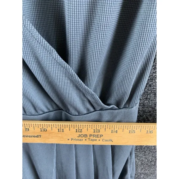 Halara Women’s Gray V-Neck Sleeveless Wide Leg Jumpsuit Size Large New - Image 9